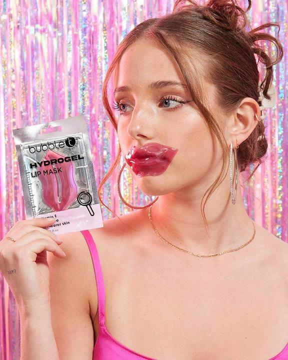 Produktbild Bubble T Hydrogel Lip Patch Hyaluronic Acid & Green Tea (Patches)