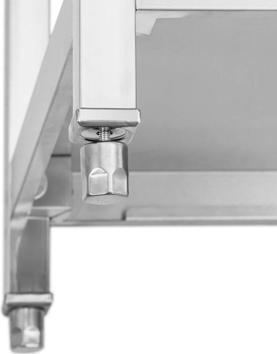 Immagine prodotto Royal Catering Spültisch 1 Becken 500 x 500 x 300 mm Ablage Edelstahl-Spültisch Gastro (Lavello con sgocciolatoio, 30 cm, 70 cm)