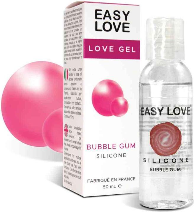 Actual product image Easy Love Massage oil with silicone-based flavouring (100 ml)