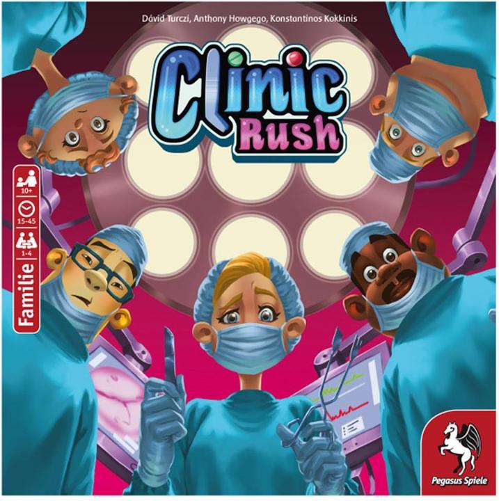 Immagine prodotto Pegasus 51231G - Clinic Rush - Gioco da tavolo, per 1-4 giocatori dai 10 anni in su (edizione EN) (Tedesco)
