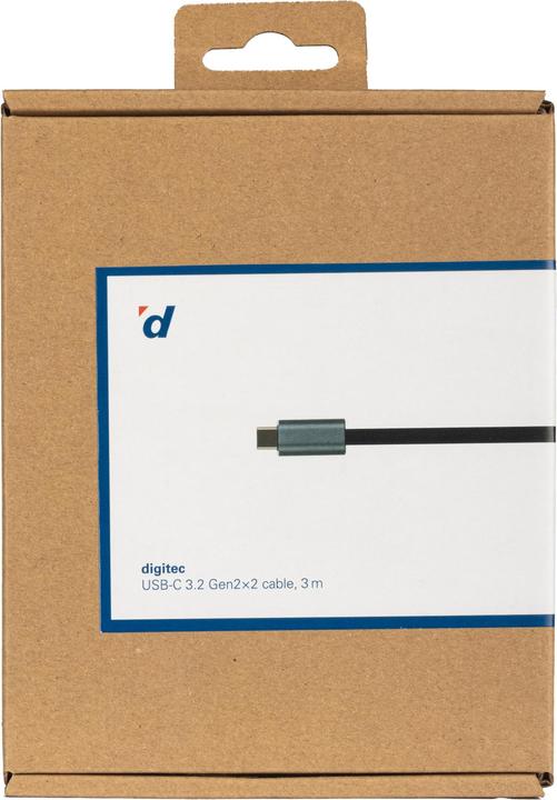 Productafbeelding Digitec USB-C - USB-C (3 m, USB 3.2 Gen 2x2)