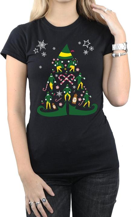 Produktbild Elf Christmas Tree TShirt (M)