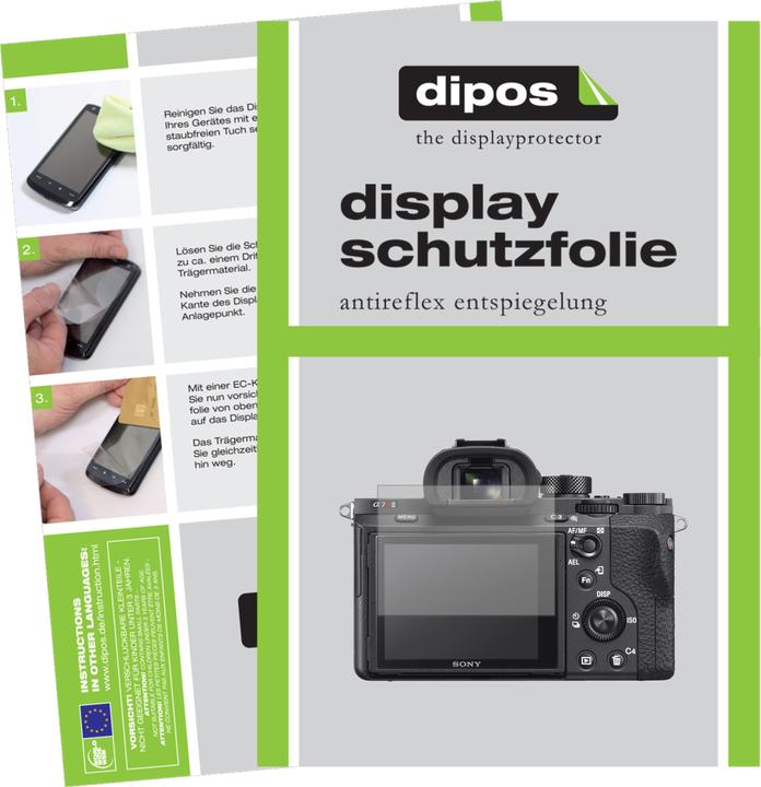 Produktbild Dipos Displayschutzfolie Antireflex (Displayschutz, alpha 7 III)