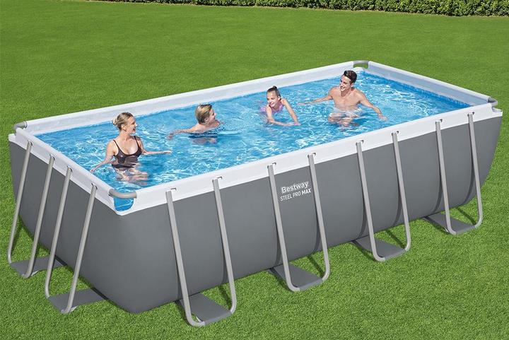 Immagine prodotto Bestway Set piscina fuori terra Steel Pr o MAX 4,88 m x 2,44 m x 1,22 m (488 x 244 x 122 cm)