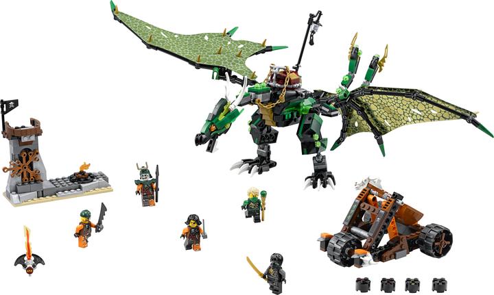 Image du produit LEGO Le dragon de l'énergie verte (70593, LEGO Ninjago)