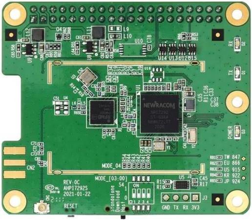 Actual product image Alfa Network AHPI7292S - IEEE 802.11ah sub 1 GHz module
