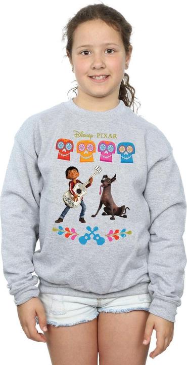 Actual product image Disney Girls Coco Miguel Logo Sweatshirt (152, 158)