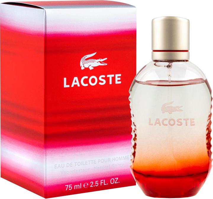 Actual product image Lacoste Red (Eau de toilette, 75 ml)