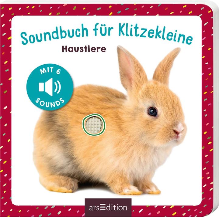 Produktbild Soundbuch für Klitzekleine – Haustiere (Deutsch)