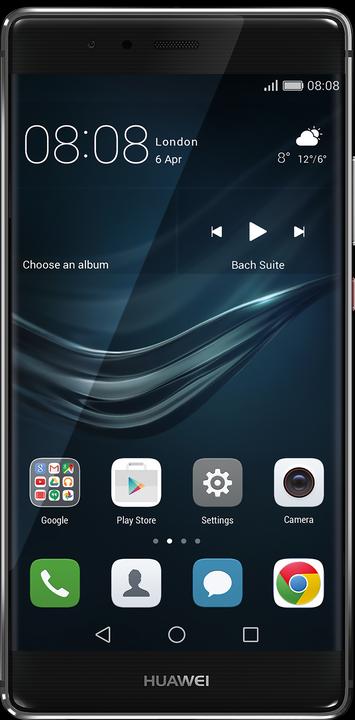 Huawei P9 Plus (64 GB, Quartz Grey, 5.50", Single SIM, 12 Mpx, 4G)