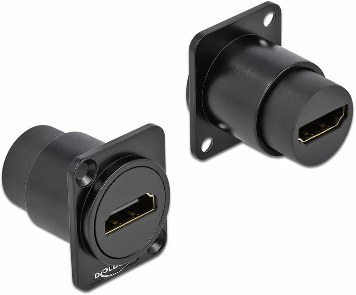 Delock Module de type D HDMI-A femelle à femelle (Enrouleur de câble)