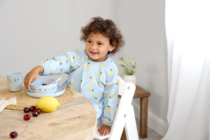 Produktbild Lässig Ärmellätzchen mit Auffangschutz 2er Pack Happy Fruits Lemon (6 Monate)