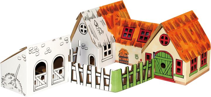 Actual product image Calafant Farm with 12 felt tip pens