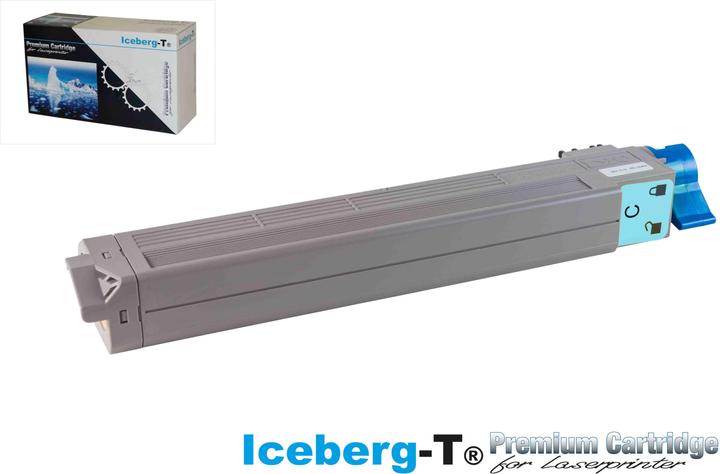 Actual product image Iceberg-T Toner OKI C9655 22'000 pages, cyan (C)
