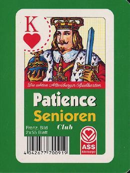 Produktbild AGM Senioren-Patience, Plastiketui Karten in Originalgrösse (Deutsch, Französisch, Italienisch)