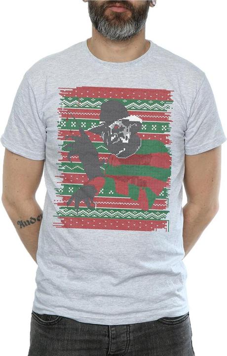Image du produit Absolute Cult - T-shirt CHRISTMAS FAIR ISLE - Homme (S)