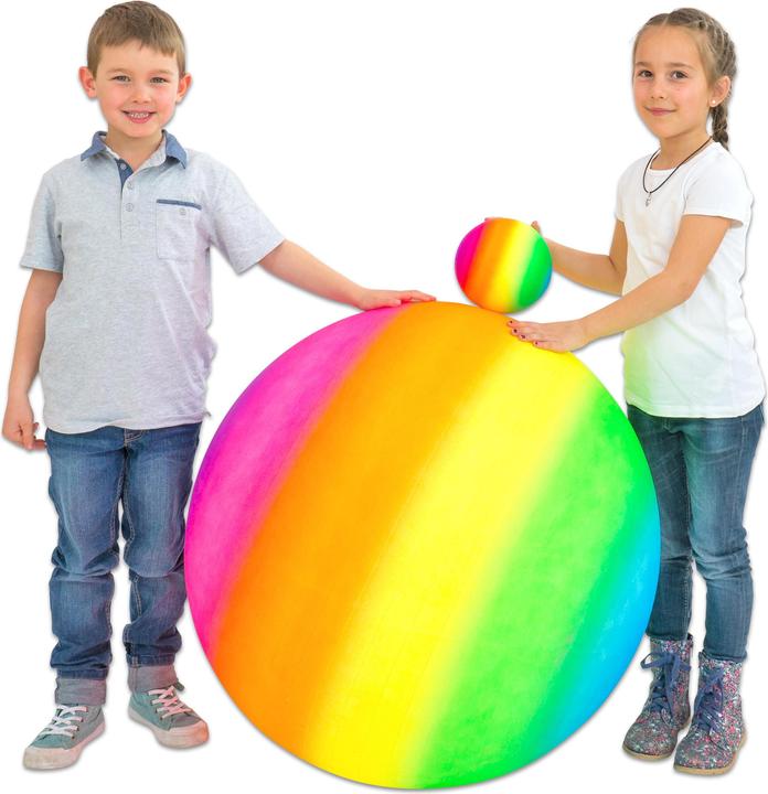 Actual product image Eduplay Regenbogen-Gymnastikball (100 cm)