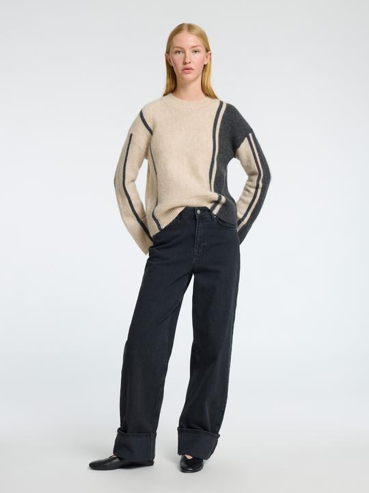 Actual product image Selected Femme Striped jumper (M)