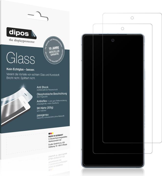 Dipos Displayschutz Anti-Shock (2 Stück, Google Pixel 7a)