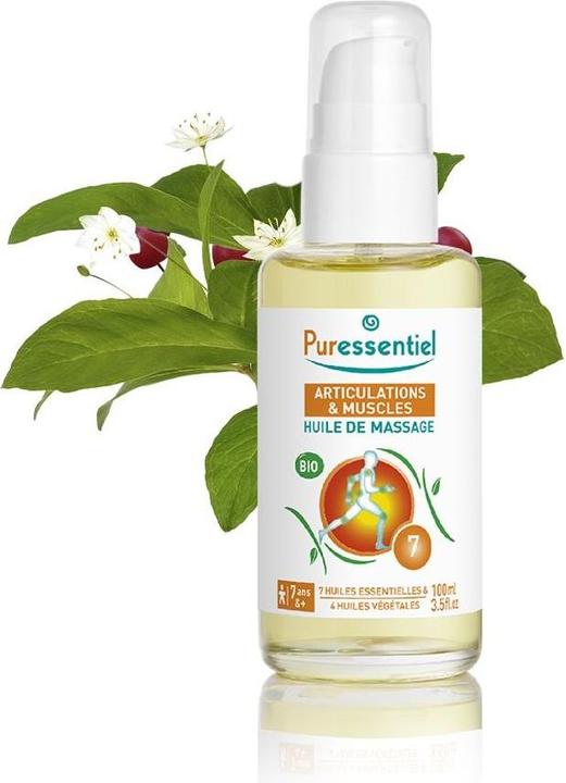 Produktbild Puressentiel Massageöl Muskelanstrengung Bio (100ml) (100 ml)