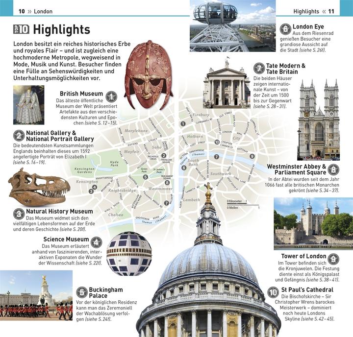 Actual product image DK Top Ten London (German, Roger Williams, 2025)