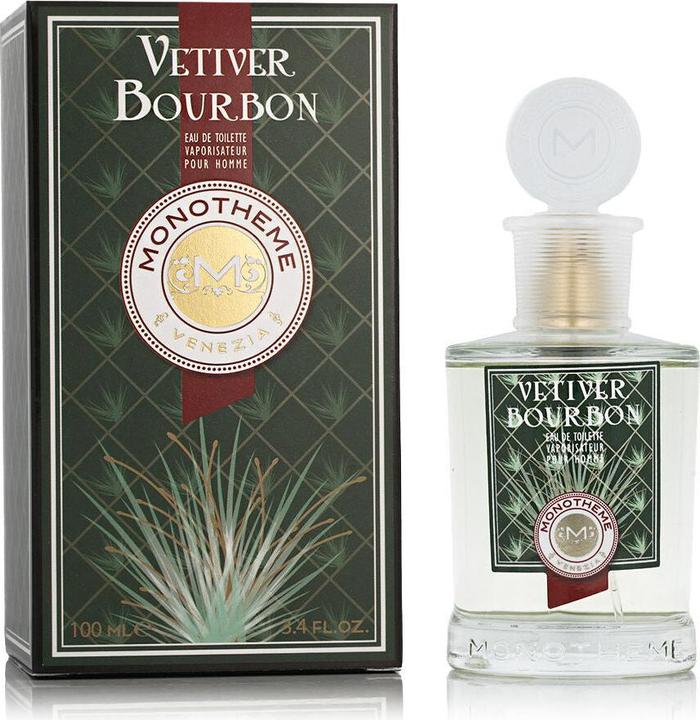 Produktbild Monotheme Vetiver Bourbon Pour Homme Eau De Toilette Spray 100ml (Eau de Toilette, 100 ml)