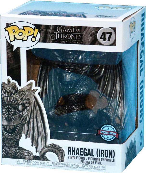 Immagine prodotto Funko Pop! Trono di Spade : Rhaegal Iron (47) Excl