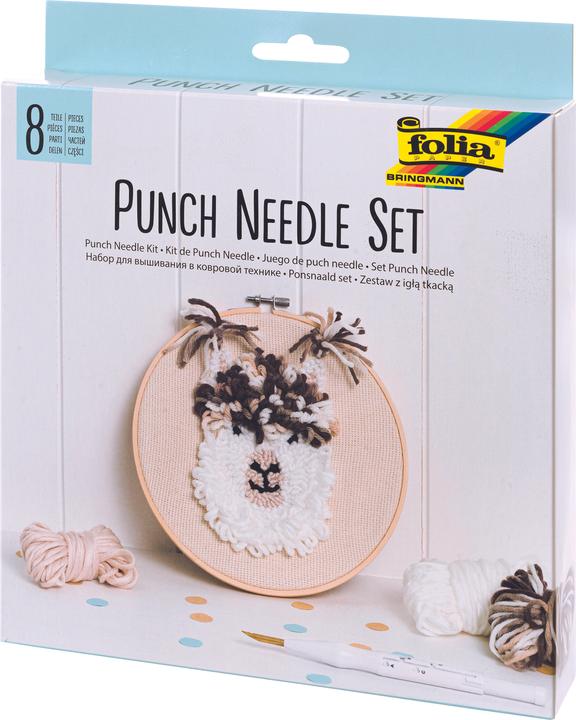 Actual product image Folia Punch Needle Set