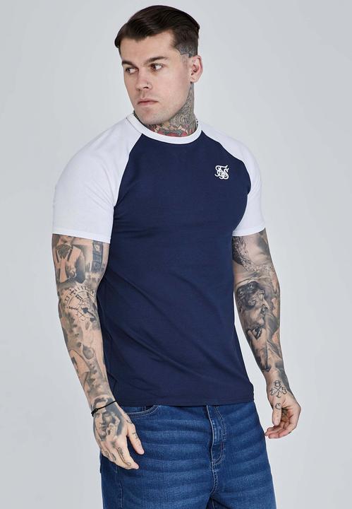 Siksilk T-Shirt Raglan T-Shirt (XL)