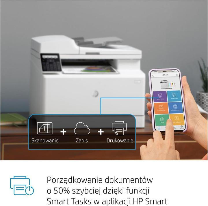 Produktbild HP Color LaserJet Pro MFP M183fw (Laser, Farbe)