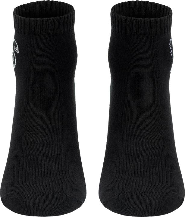 Actual product image Black Snake Quater Sneaker Socks (pack of 3, 43, 46)