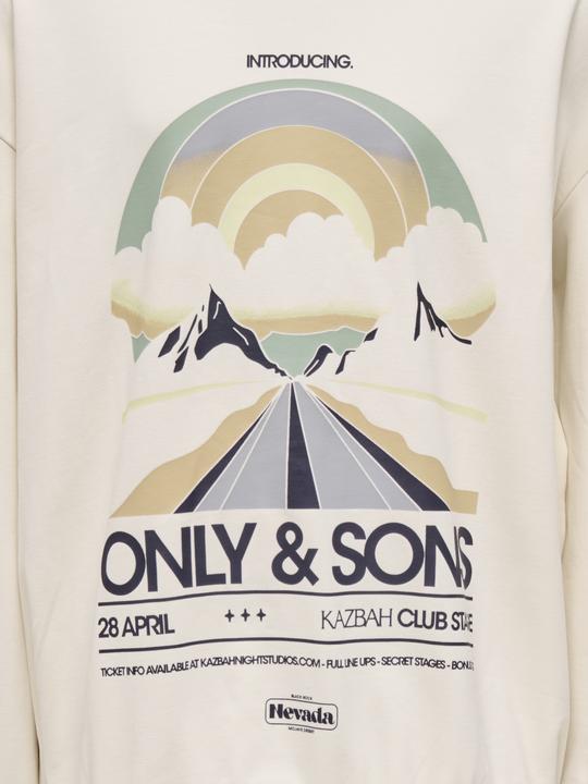 Produktbild Only & Sons Junior OSJROAD Sweatshirt Sweatshirt (134)