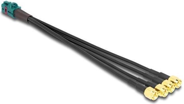 Produktbild Delock Kabel Mini FAKRA Z Buchse quad zu 4 x SMA Stecker B-Typ (Antennenkabel)