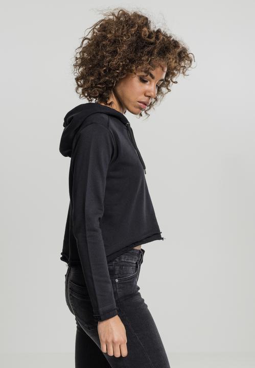 Produktbild Urban Classics Ladies Cropped Terry Hoody (XS)