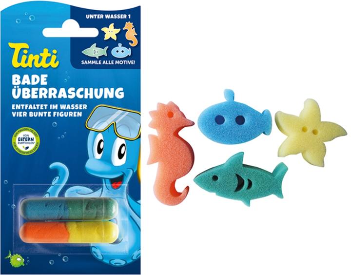 Actual product image Tinti Bath surprise 2 small sponges
