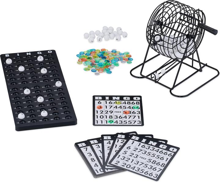 Actual product image Relaxdays Bingo Game Set (English)