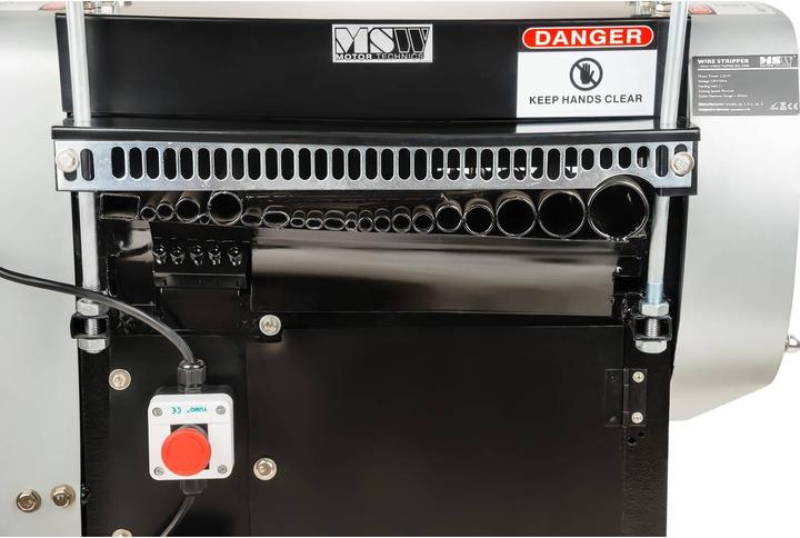 Immagine prodotto MSW Sguainacavi - 2.200 W - 21 passacavi (71 mm)