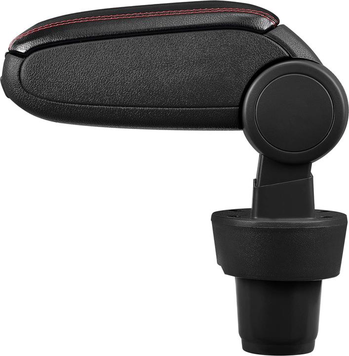 Image du produit Pro-Tec Accoudoir central Skoda Citigo avec compartiment de rangement Similicuir noir avec surpiqûres rouges