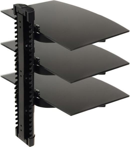 Immagine prodotto Maclean MC-664 - Supporto da parete per tre lettori DVD 250 x 360 mm nero 3x 8