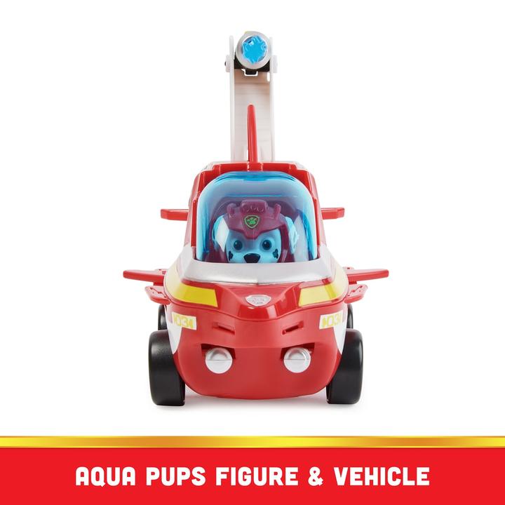Produktbild Spin Master Paw Patrol Aqua Pups Deluxe Vehicle Marshall