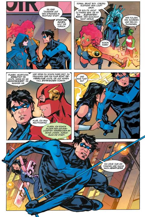 Image du produit Panini Nightwing (Allemand, Eduardo Pansica, Jay Kristoff, C. S. Pacat, Daniele Di Nicuolo, Eddy Barrows, Inaki Miranda, Tom Taylor, Rick Leonardi, Bruno Redondo, Scott McDaniel, Mikel Janín, Javier Fernandez, Geraldo Borges, 2023)