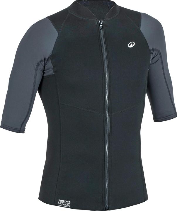 Subea YULEX100 Herren UV-Schutz 1,5 mm kurzarm - schwarz
