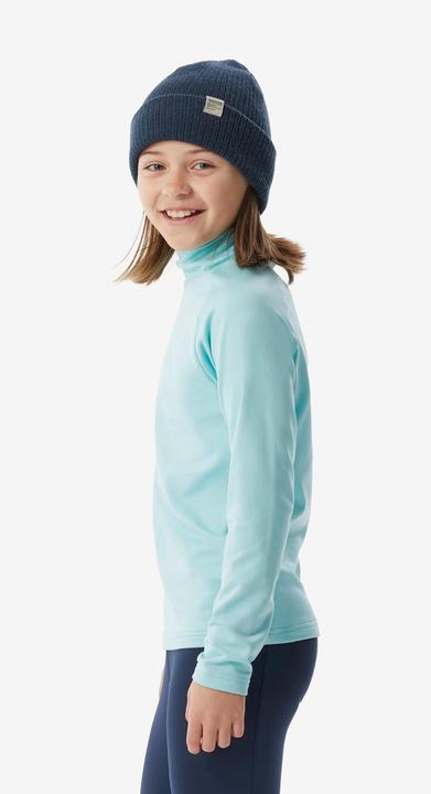 Immagine prodotto Wedze Camicia funzionale da sci per bambini a collo alto - BL 500 turchese (128)