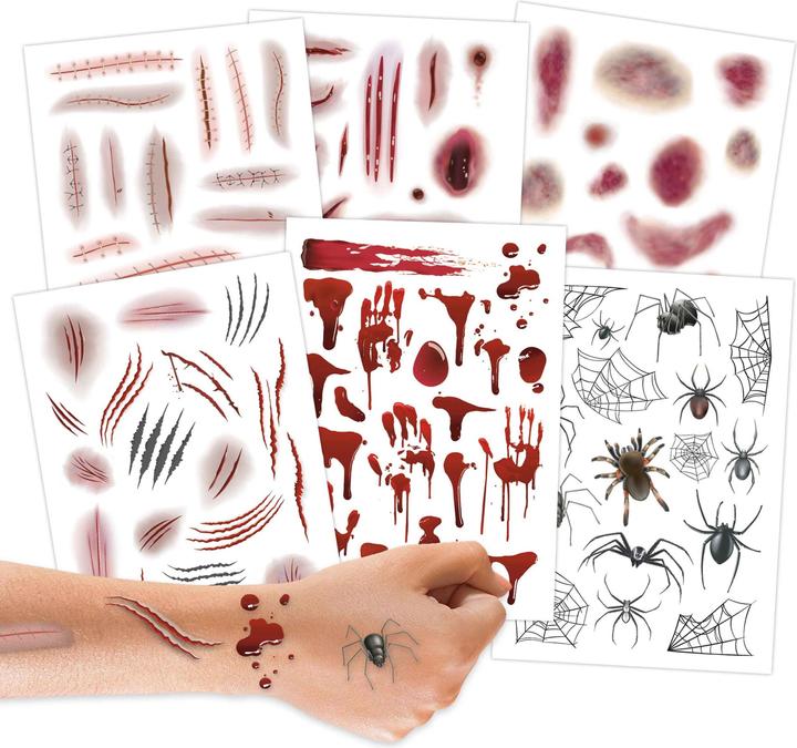Image du produit Papierdrachen Tatouages pour enfants - Tatouages d'Halloween