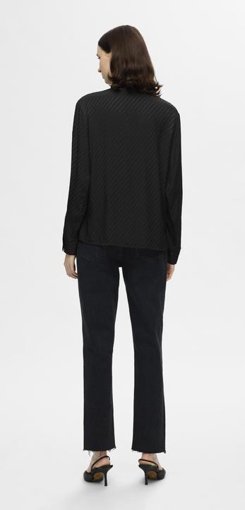 Image du produit Selected Femme Blouse en satin à noeuds (40)