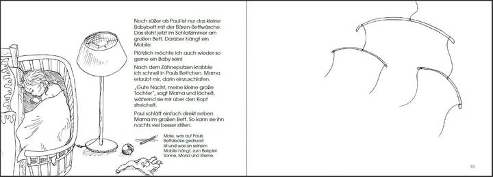 Actual product image The sibling doodle colouring book for all big sisters and brothers aged 3 and over