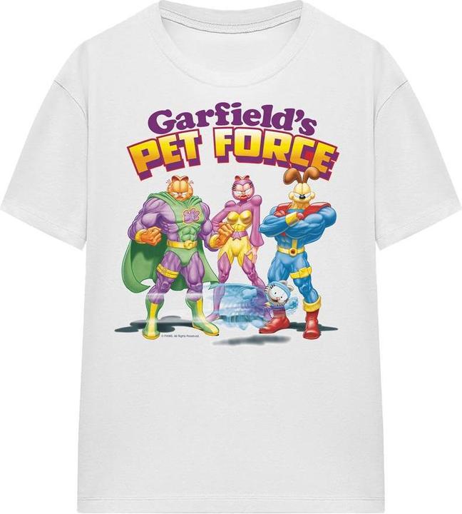 Immagine prodotto Garfield Heroes Await Maglietta Adulto Unisex (M)