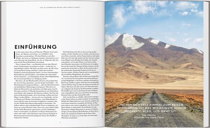 Produktbild Bildband Die 50 schönsten Reisen von (Deutsch, Lonely Planet Verlag, 2024)