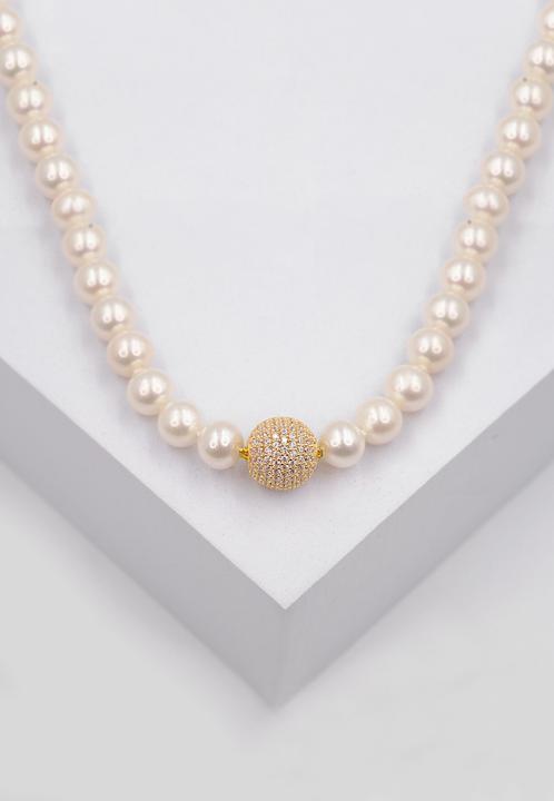 Actual product image Muau Necklace (Silver 925, 42 cm)