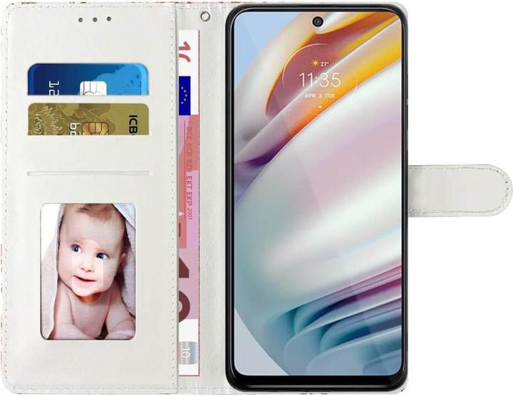 Image du produit Cover-Discount Galaxy A25 5G - Étui en cuir Papillon bleu (Samsung Galaxy A25 5G)